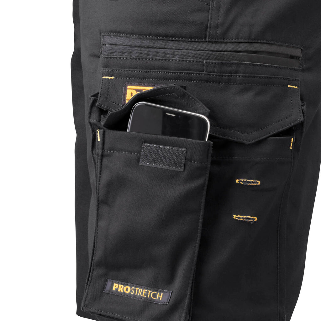 DeWALT Men's Black Bennington PROStretch Shorts - Image 9 of 9