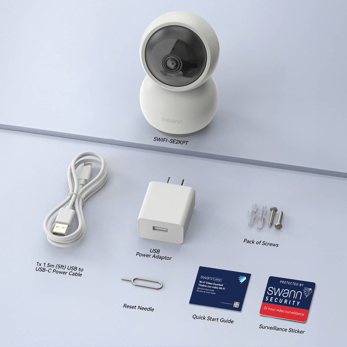 Swann EVO 2K Indoor Pan Tilt Camera - Image 6 of 7