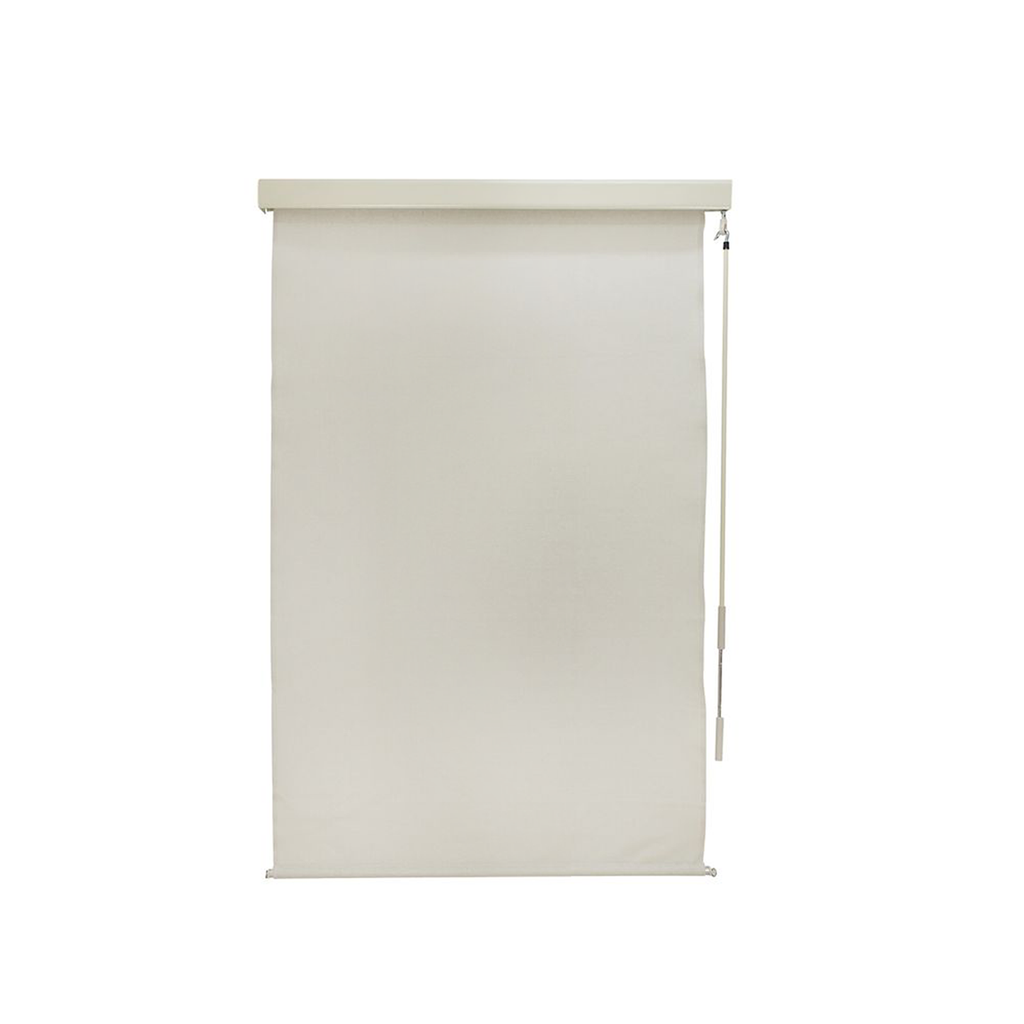 Coolaroo 1.5 x 2.4m Shell Crank Operated Outdoor Blind with Premium Pelmet - Image 1 of 9