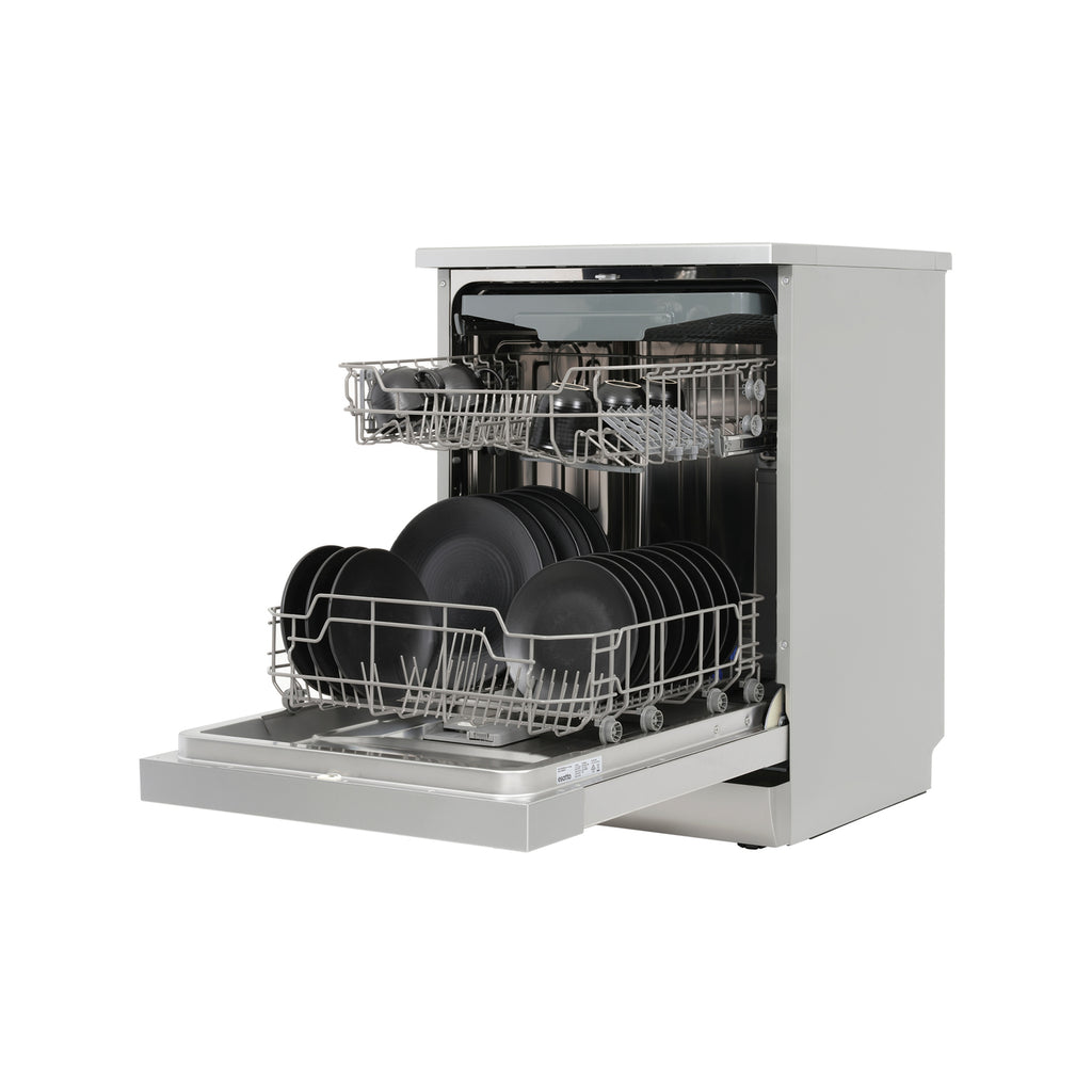 Esatto 60cm Stainless Steel 15 Place Settings Dishwasher - Image 7 of 9