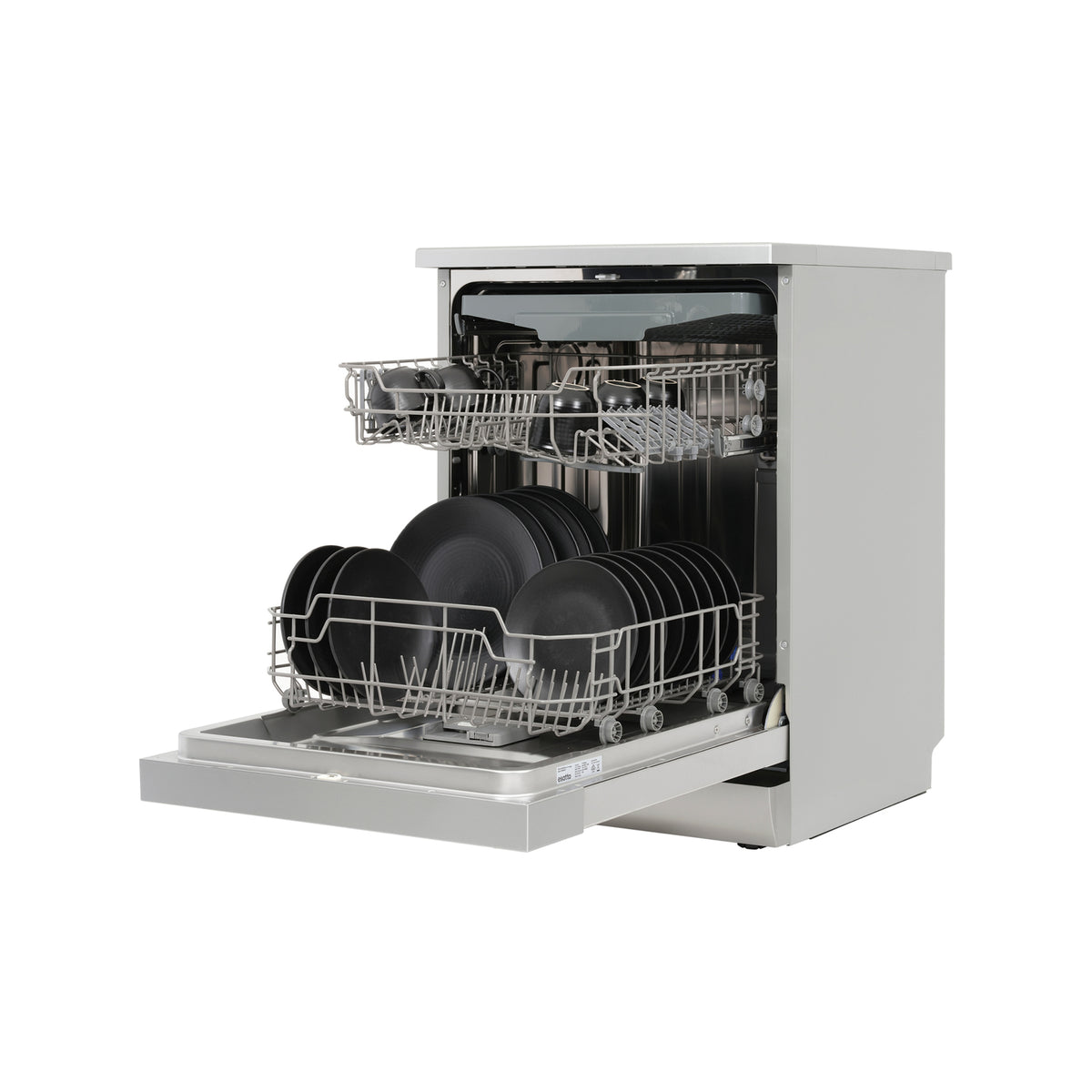 Esatto 60cm Stainless Steel 15 Place Settings Dishwasher - Image 7 of 9