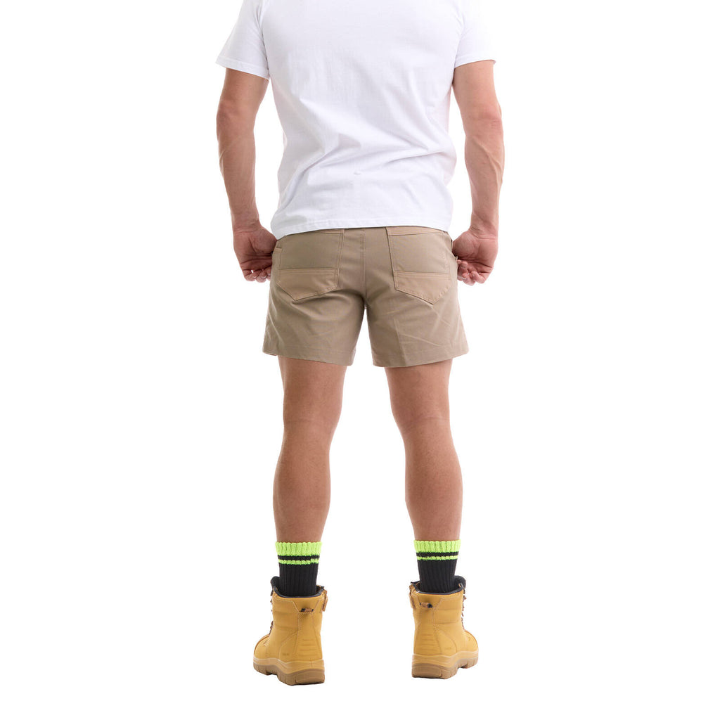 Tradie Pro Khaki Mid Short - 77 - Image 4 of 7