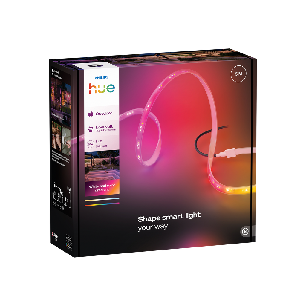 Philips Hue Flux LED Colour Smart Light Strip - Image 1 of 2