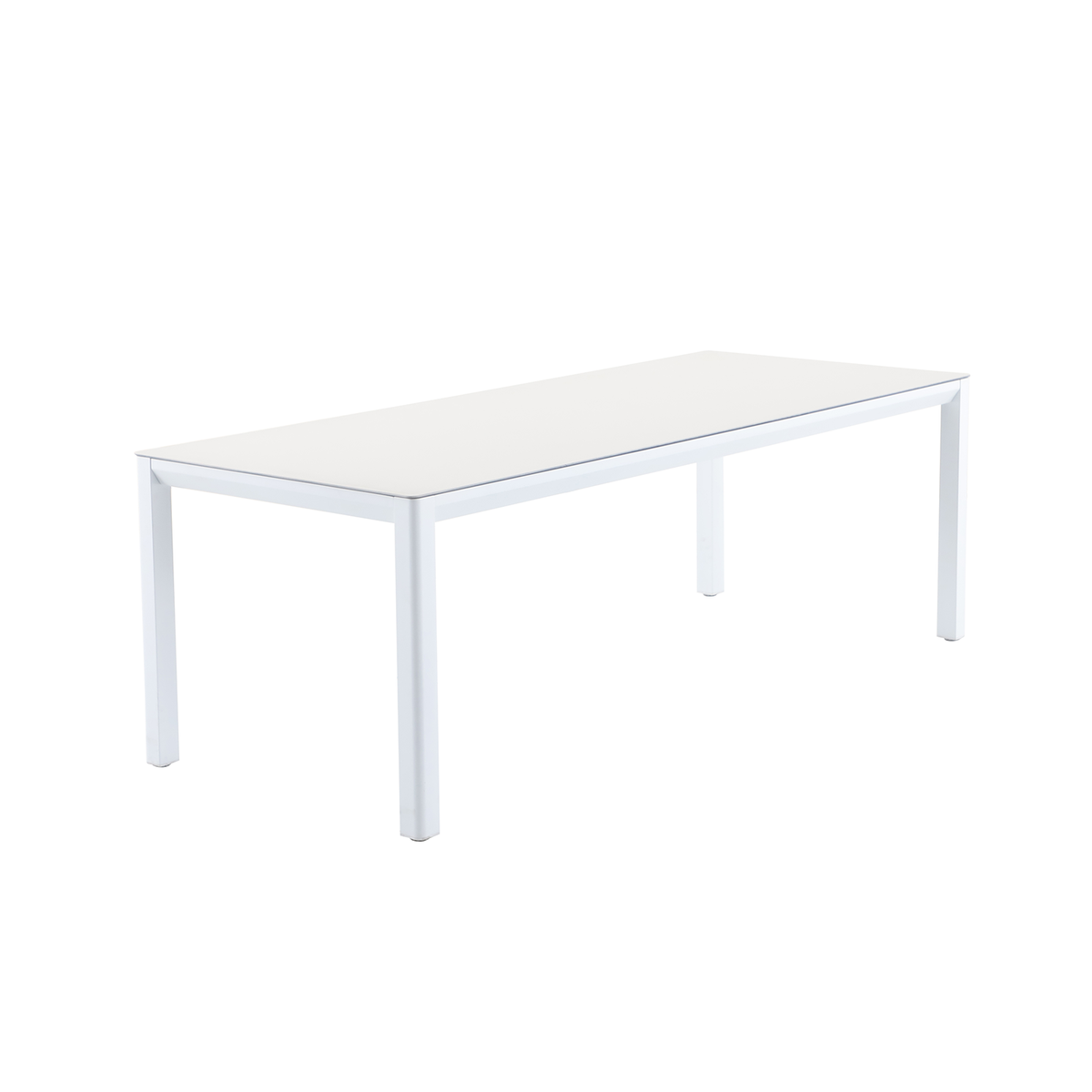 Mimosa Cordoba Aluminium Dining Table White - Image 2 of 4