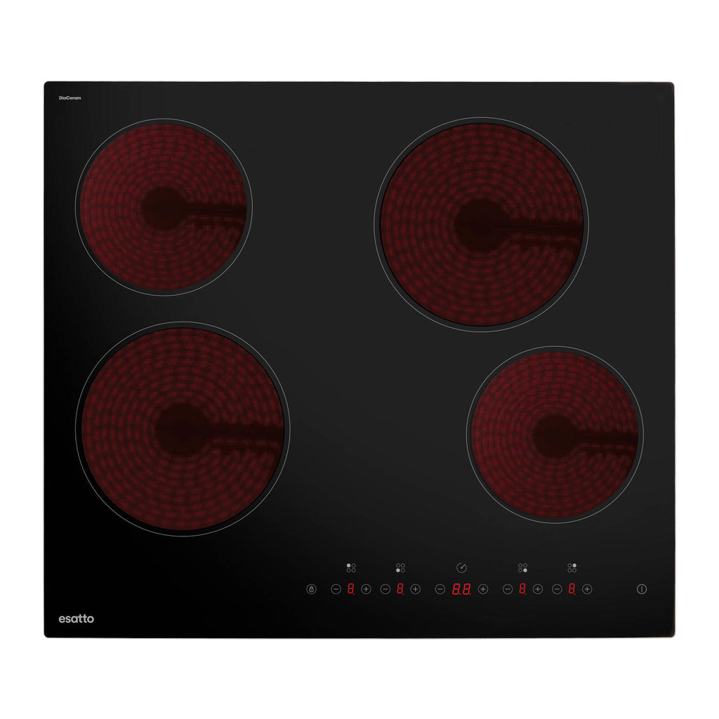 Esatto 60cm Ceramic Cooktop with Touch Controls - Image 1 of 5