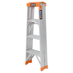 Citeco 1.2m 150kg Industrial Aluminium Double Sided Step Ladder - Image 5 of 6