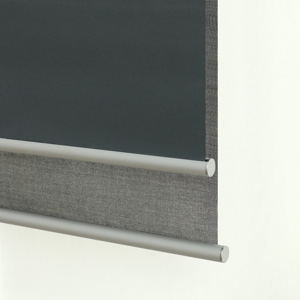 Windoware 90 x 240cm Charcoal Nash Day Night Roller Blind - Image 3 of 3