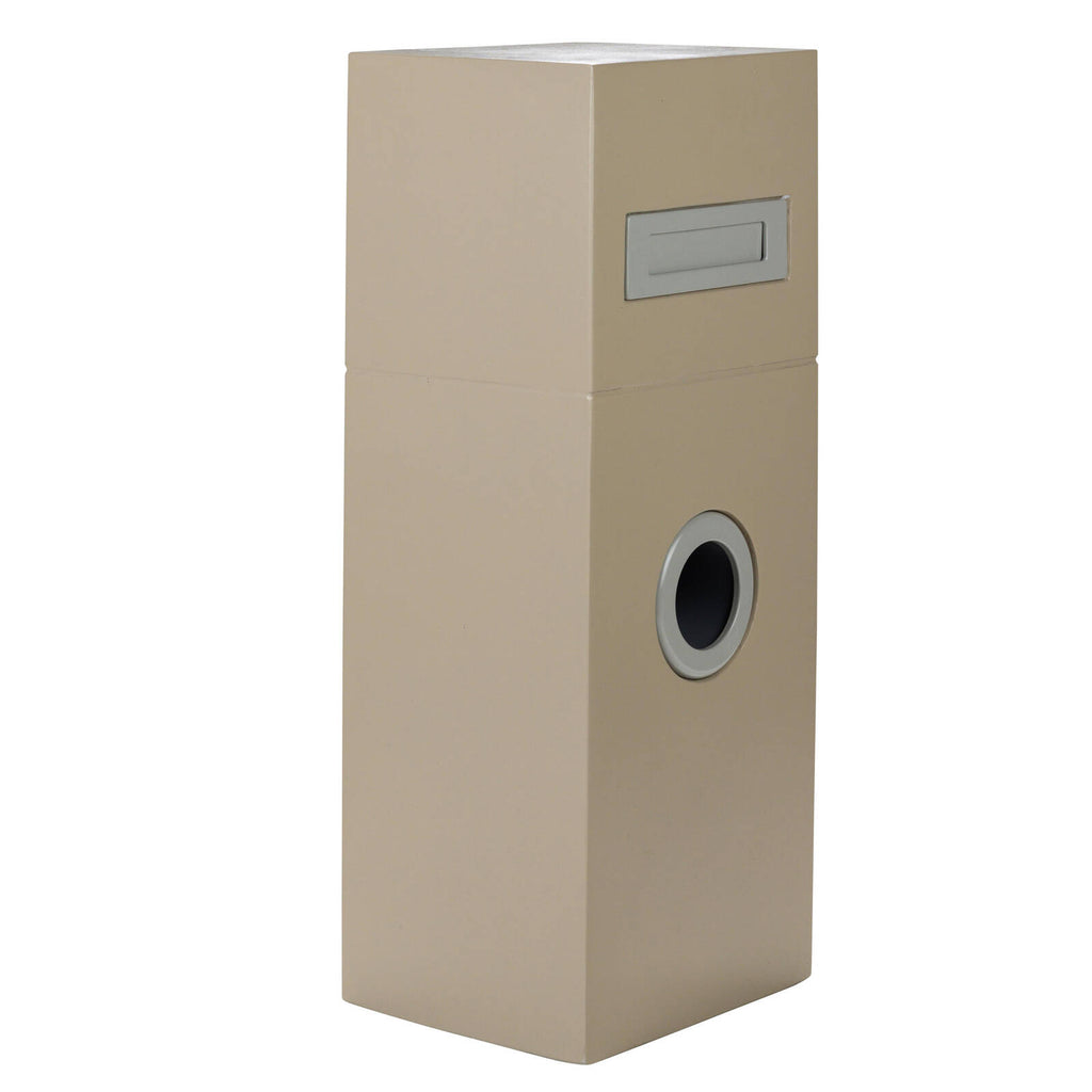 Northcote Pottery 35 x 90cm Grey Metro Pillar Letterbox - Image 3 of 4