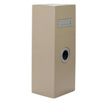 Northcote Pottery 35 x 90cm Grey Metro Pillar Letterbox - Image 3 of 4