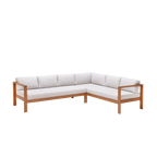 Mimosa Santo Timber Corner Lounge with Cushion - Image 2 of 2