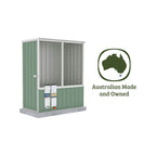 The Organic Garden Co 1.52 x 0.78 x 1.8m Pale Eucalypt Chicken Coop - Image 5 of 10