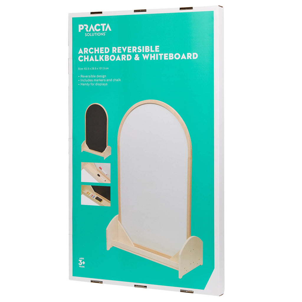 Practa Arched Double Sided Chalkboard Whiteboard - Image 9 of 9