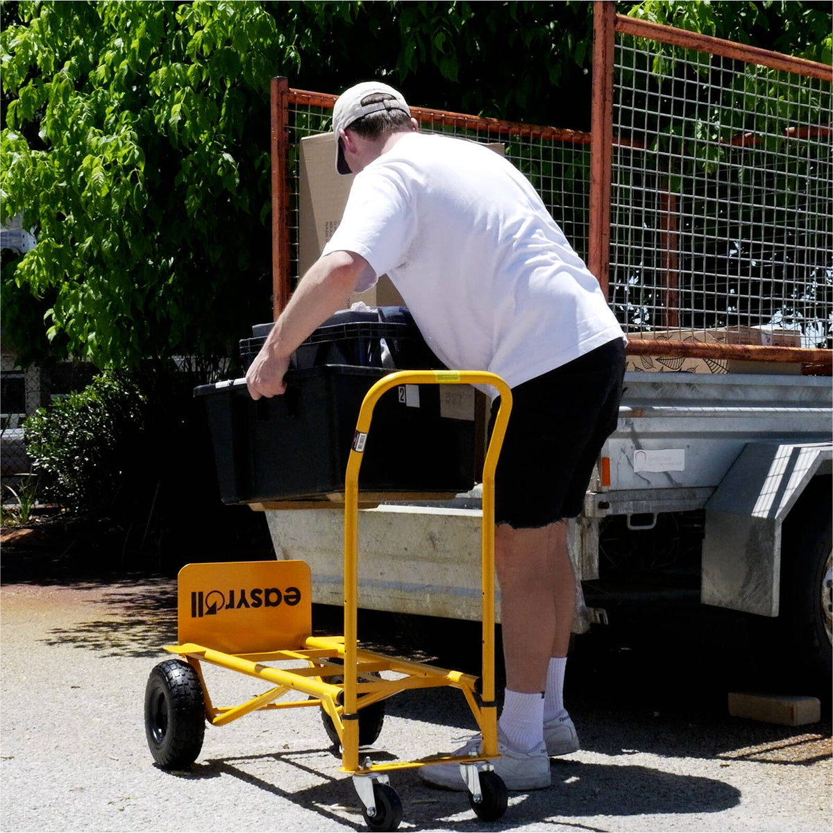Easyroll 250kg Multipurpose Adjustable Hand Trolley - Image 4 of 6