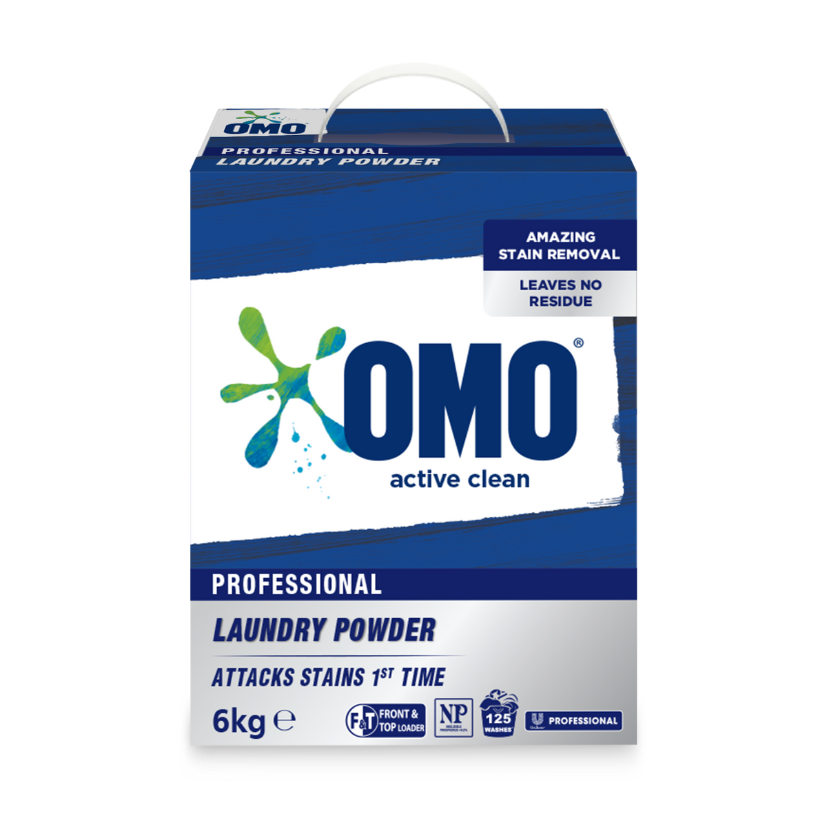 OMO Pro Active Clean Laundry Powder 6KG - Image 1 of 1