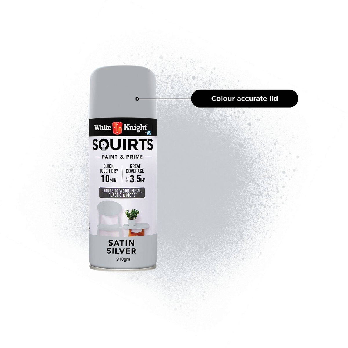 White Knight 310g Squirts Spray Paint - Image 98 of 205