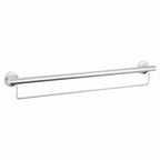 evekare 900mm Stainless Steel Towel Rail With Grab Rail - Image 1 of 6