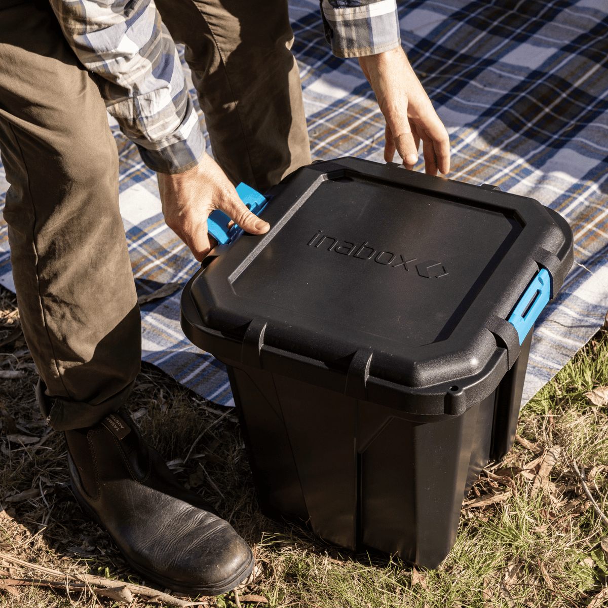 Inabox Iron Black Heavy Duty Storage Container - Image 14 of 15