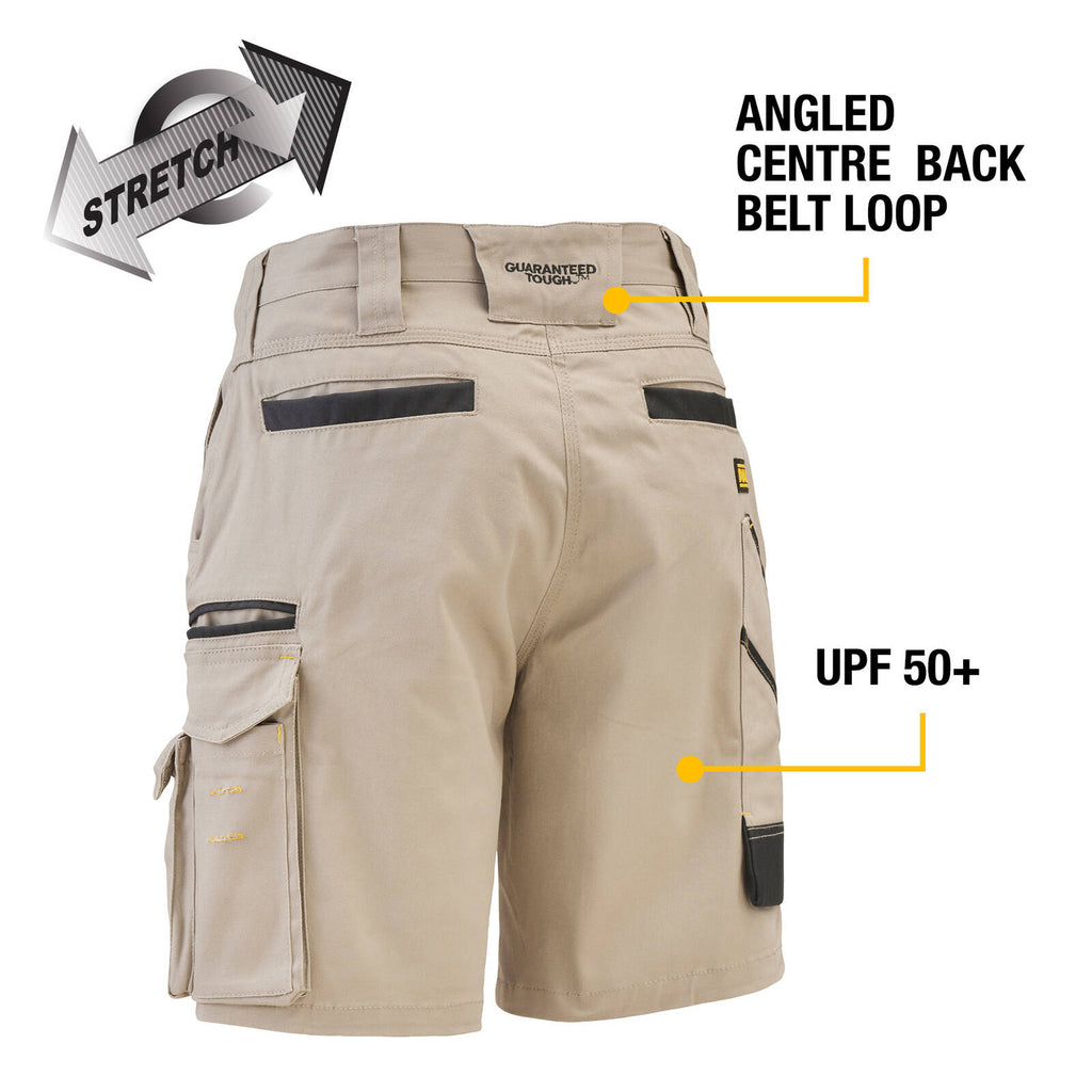 DEWALT Women's Khaki Hoxton Shorts - Image 3 of 10