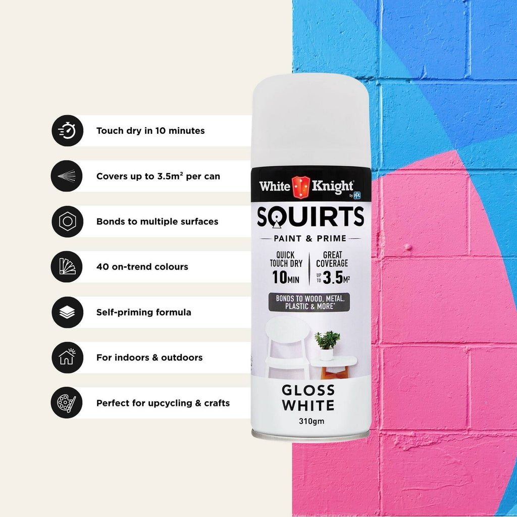 White Knight 310g Squirts Spray Paint - Image 202 of 205