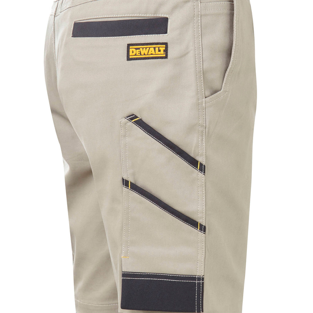 DEWALT Men's Khaki Bennington PROStretch Shorts - Image 7 of 9