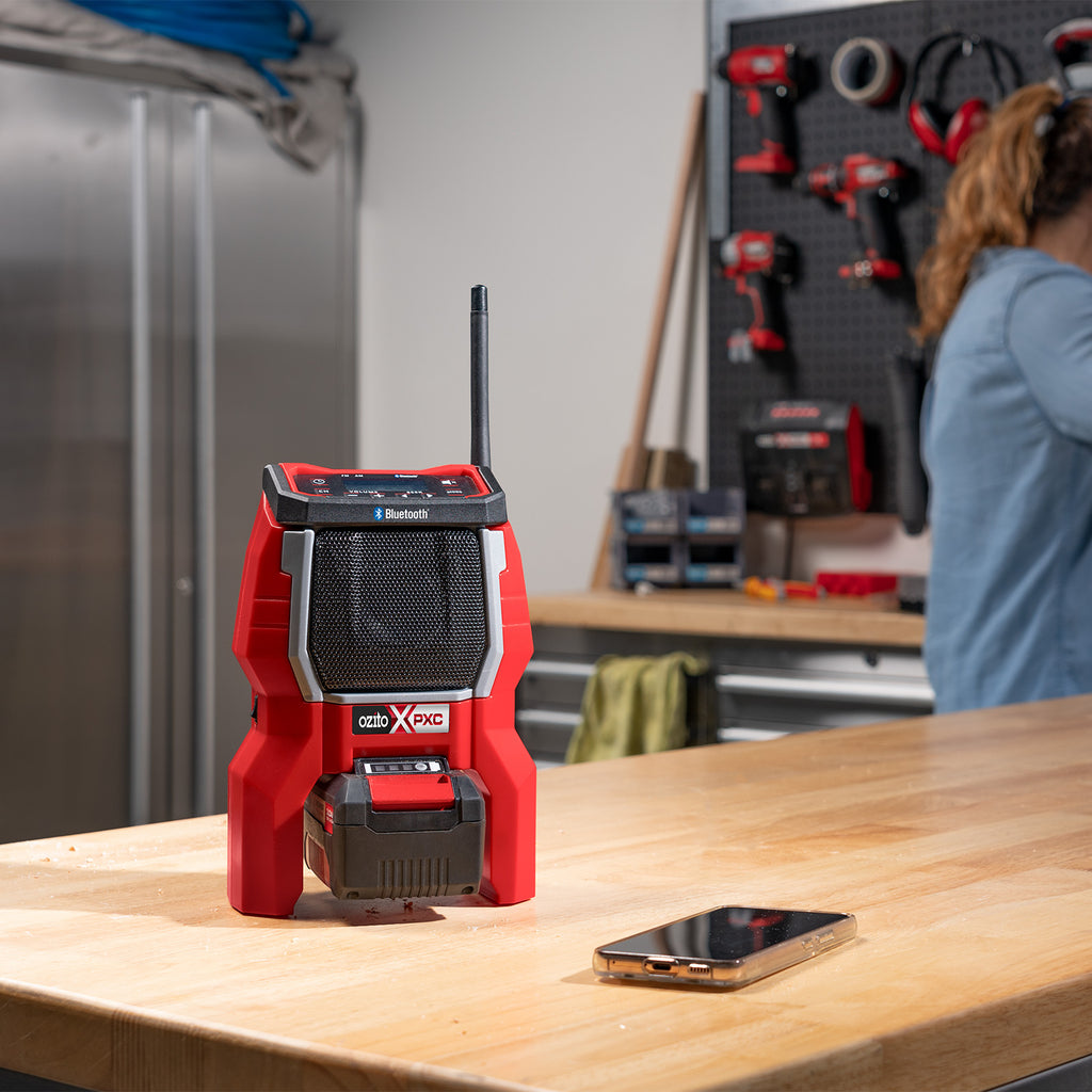 Ozito 18V Cordless Bluetooth Radio PXBRDS-018 - Skin Only - Image 2 of 3