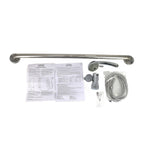 evekare 32 x 900mm Stainless Steel Grab Rail And 3 Function Shower With 2m Hose - Image 3 of 3