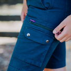 Green Hip Give Cargo Shorts Gardener Green - Image 4 of 6