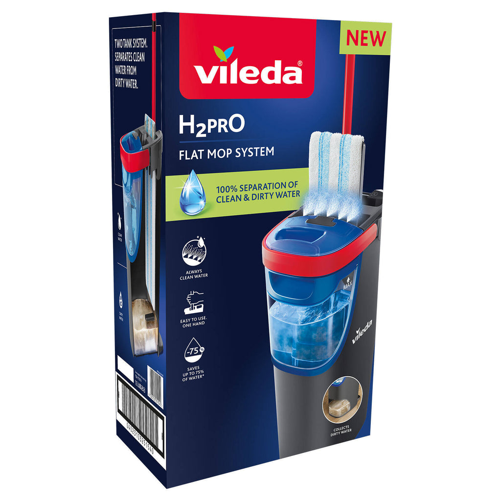 Vileda H2PRO Flat Mop - Image 1 of 8