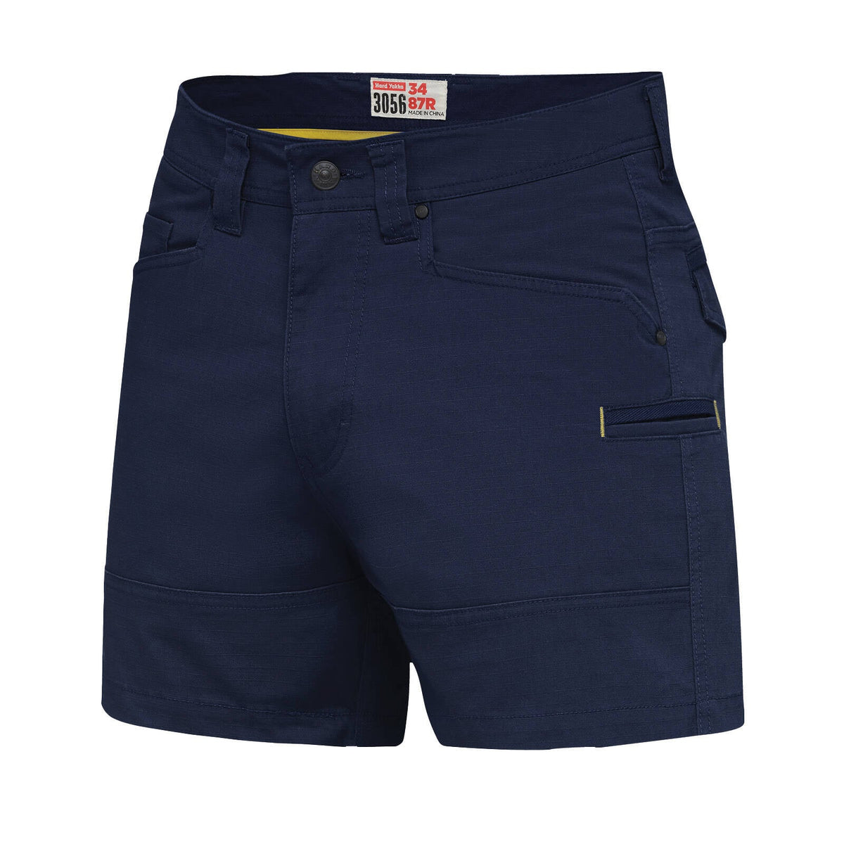 Hard Yakka Navy 3056 Stretch Ripstop Short Shorts - Image 1 of 8