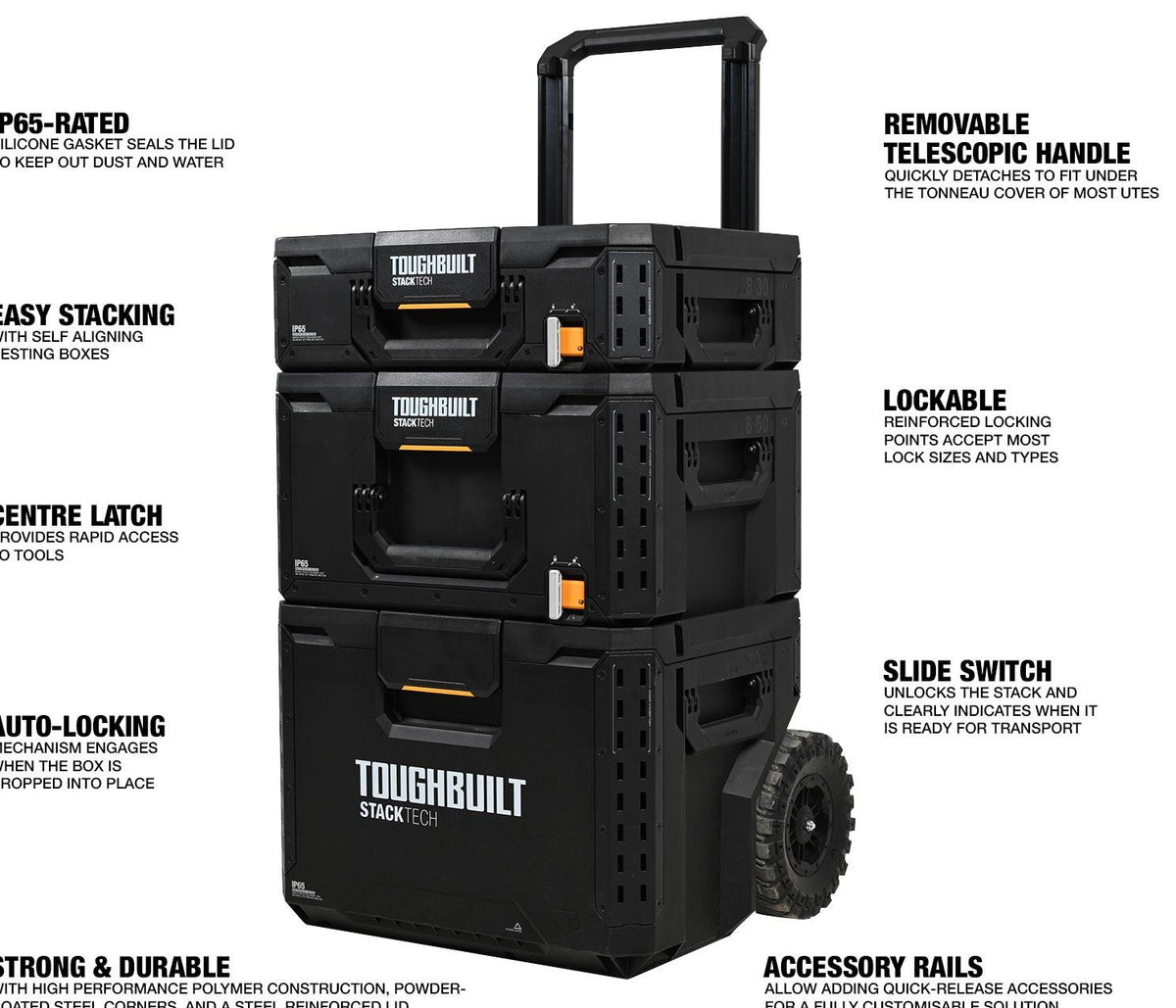 ToughBuilt StackTech 3 Piece Combo - Image 5 of 5