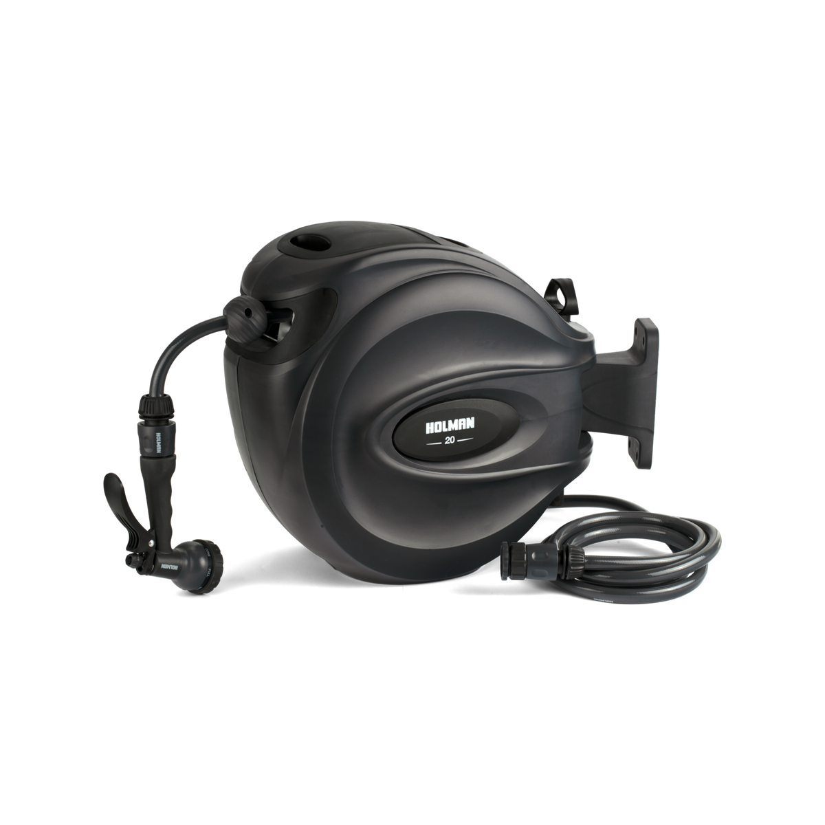 Holman 20m Charcoal Retractable Hose Reel - Image 1 of 4