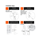 Lemaar Black Rectangle Latch Smart Lock - Image 2 of 4