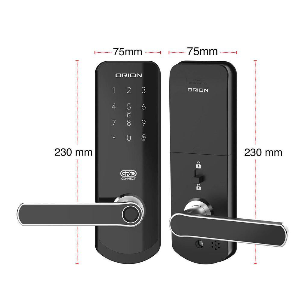 Orion Grid Connect Smart Wi-Fi Entrance Lock - Image 8 of 9