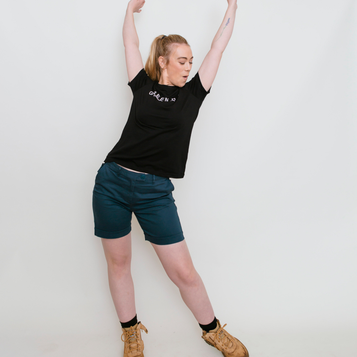 Green Hip Original Shorts Gardener Green - Image 2 of 6
