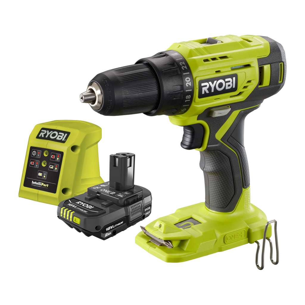 Ryobi 18V ONE+ Drill Driver Starter Kit R18DD22 - Image 1 of 5