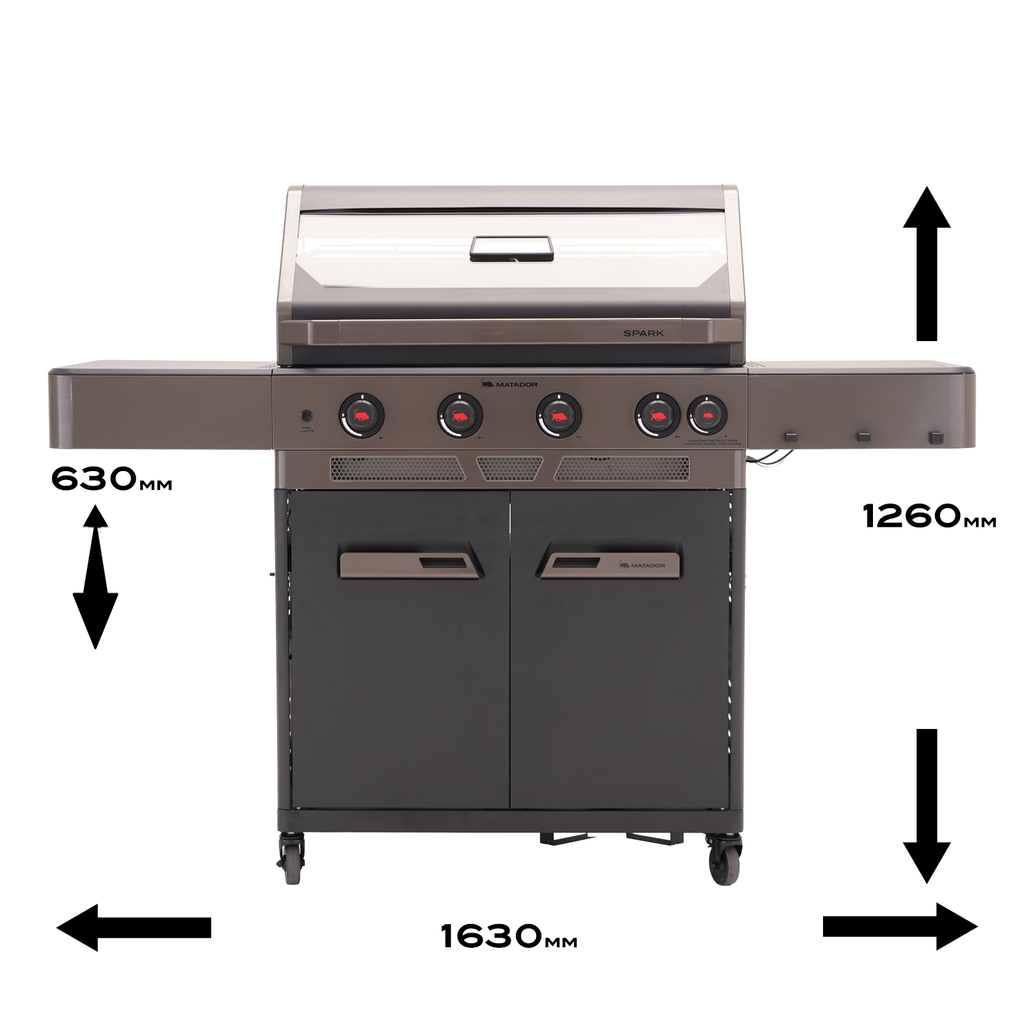 Matador Spark 4 Burner Gas BBQ - Image 2 of 9
