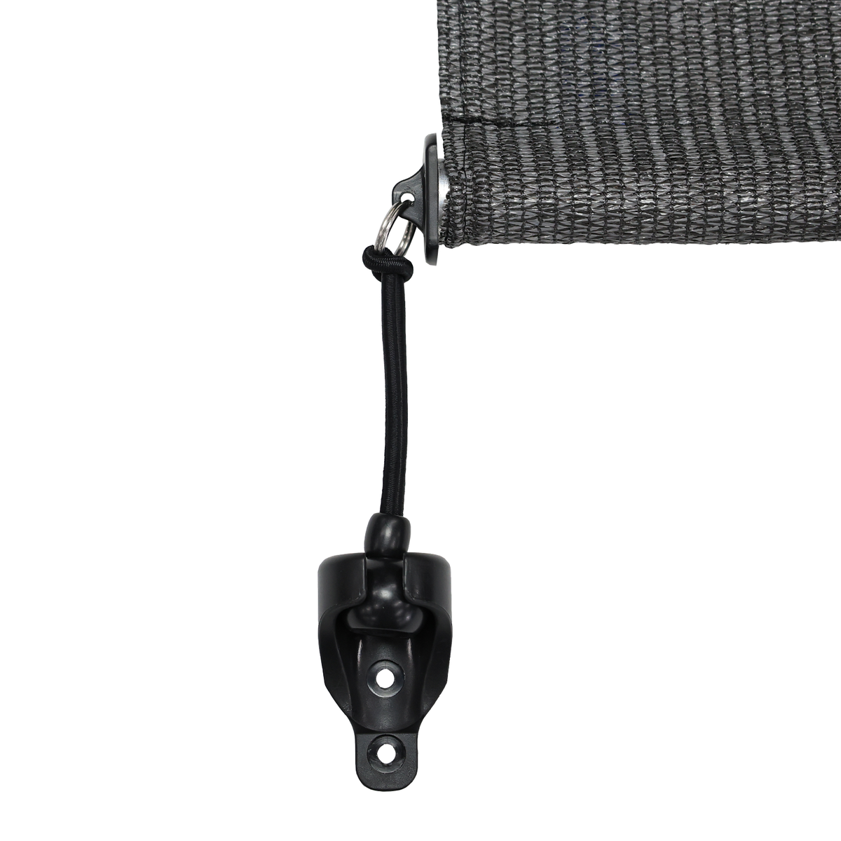 Coolaroo 1.5 x 2.4m Charcoal Crank Operated Outdoor Blind With Premium Pelmet - Image 9 of 10