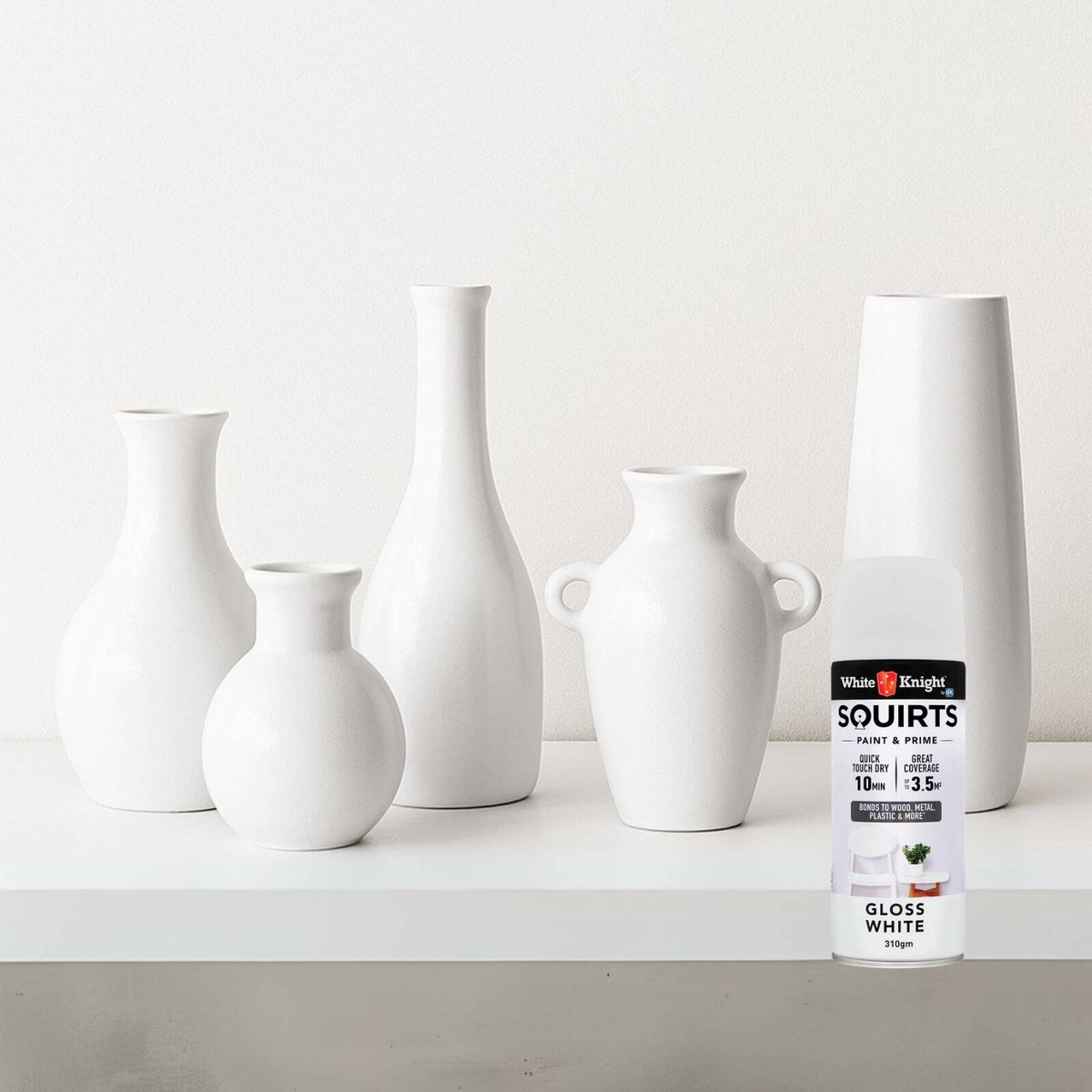 White Knight 310g Squirts Spray Paint - Image 201 of 205