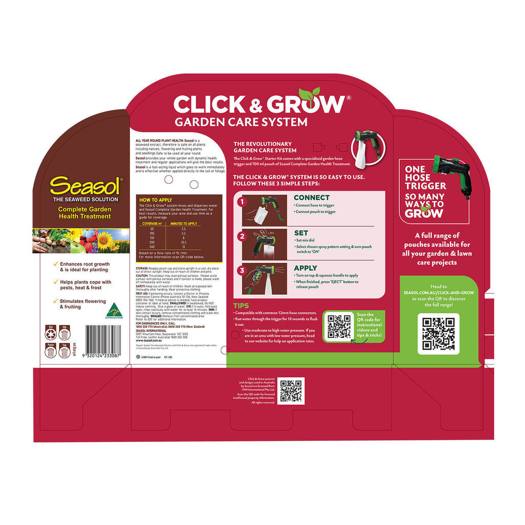 Seasol Click &amp; Grow Starter Kit - Image 2 of 2