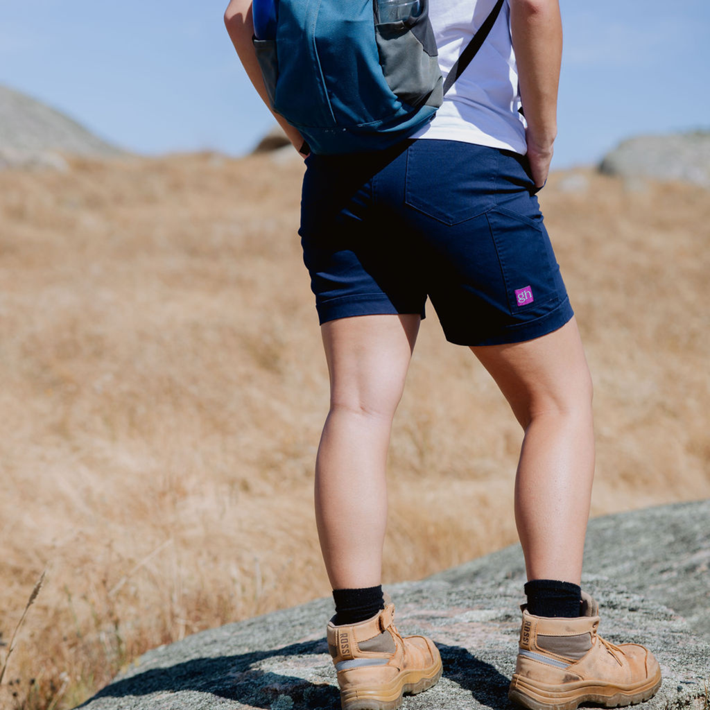 Green Hip Original Shorts Navy Blue - Image 6 of 6