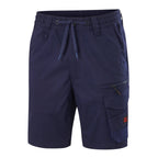 Hard Yakka Men's Navy Tough Utility Mid Length Shorts - Image 2 of 11