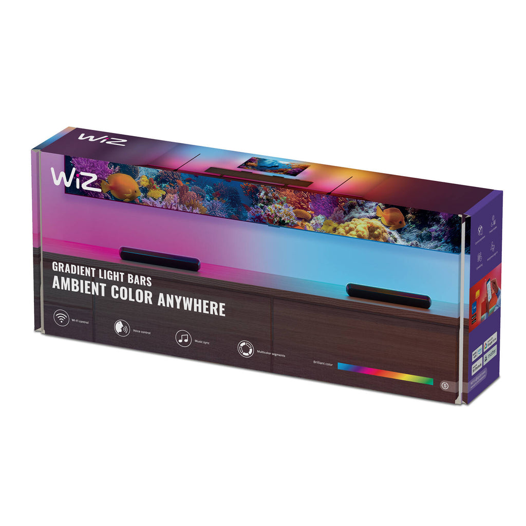 WiZ Gradient Bar Light LED Colour 8.2W Smart Light - Image 2 of 2