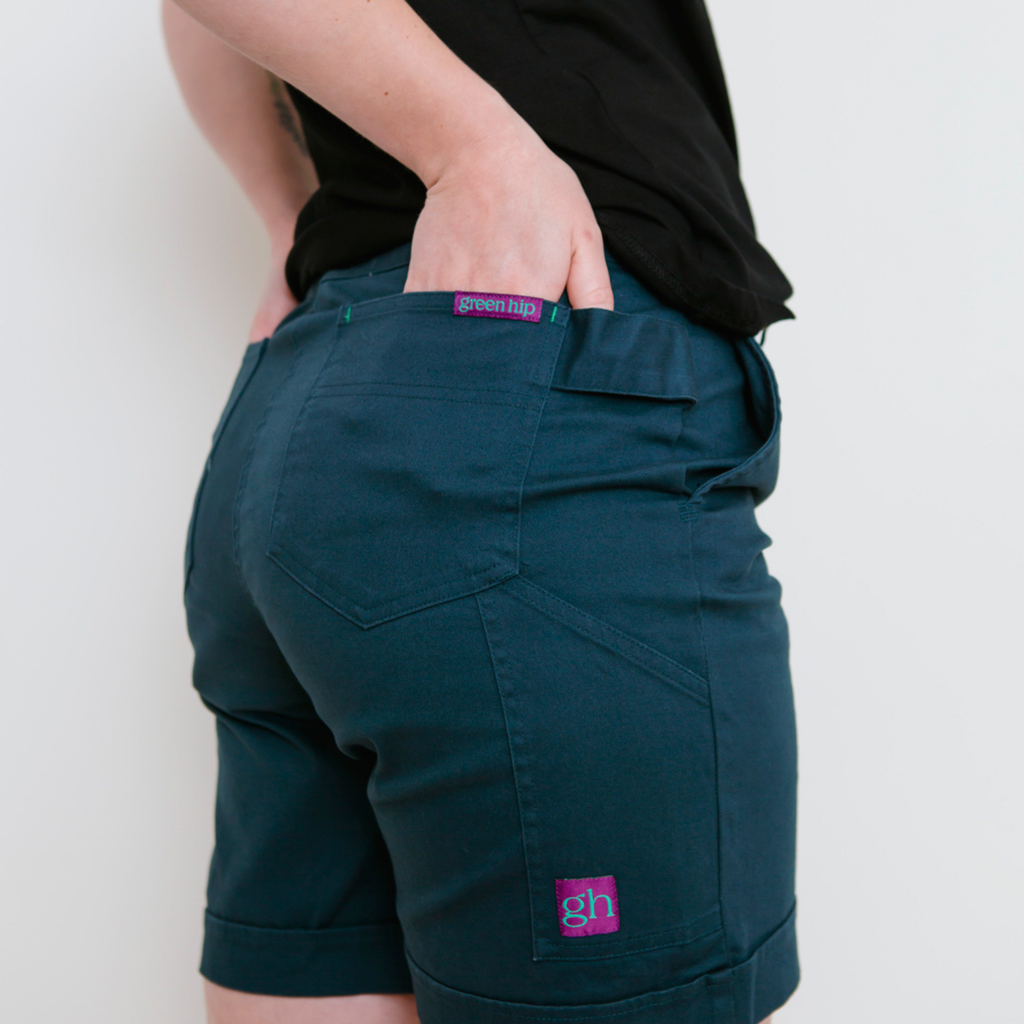 Green Hip Original Shorts Gardener Green - Image 6 of 6