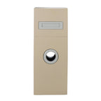 Northcote Pottery 35 x 90cm Grey Metro Pillar Letterbox - Image 1 of 4