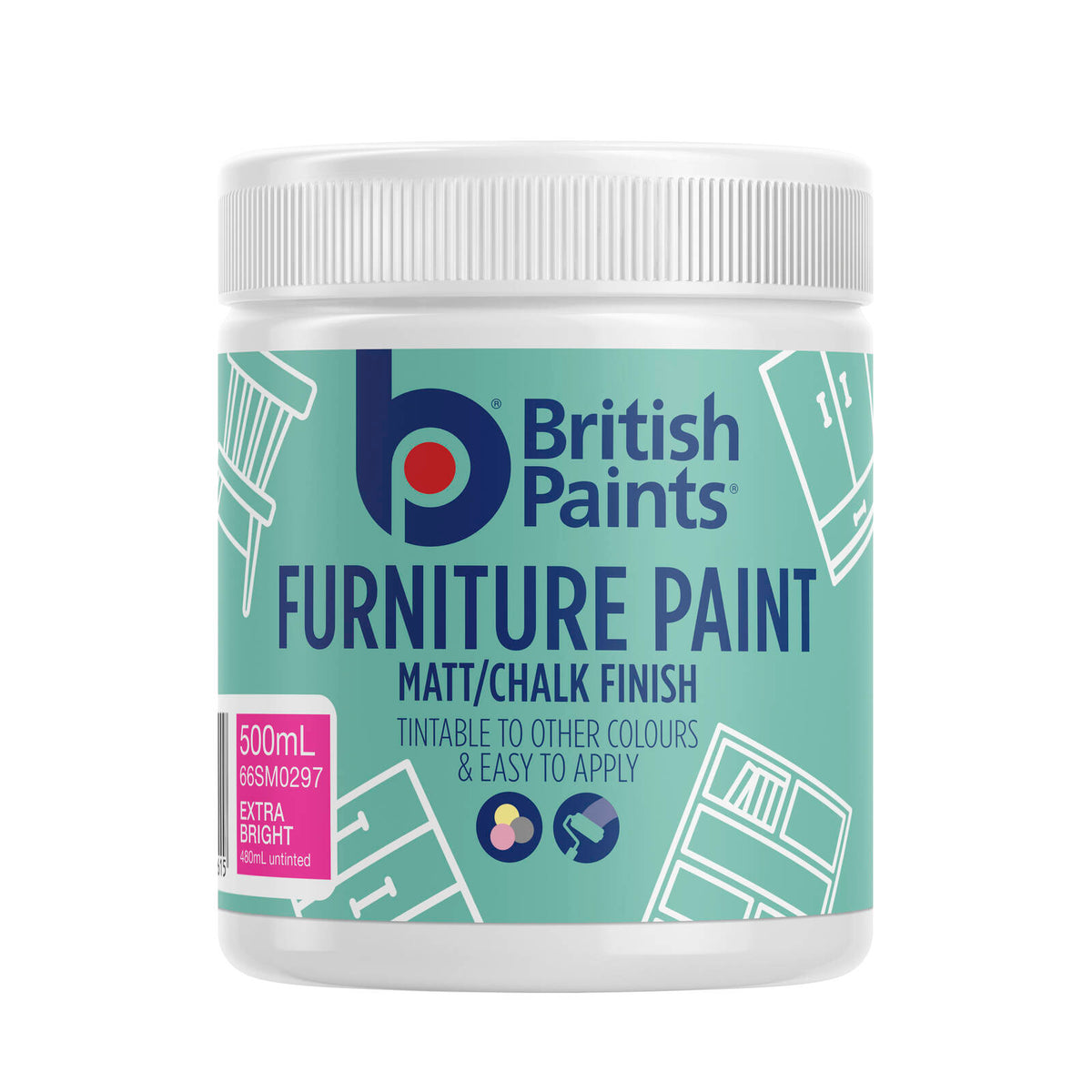Furniture Paint Extra Bright Base - Image 1 of 1