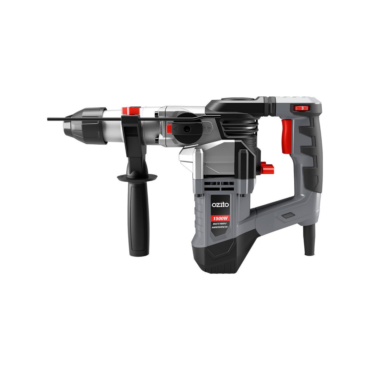Ozito 1500W 5J Rotary Hammer Drill Kit RHD-1550 - Image 3 of 7