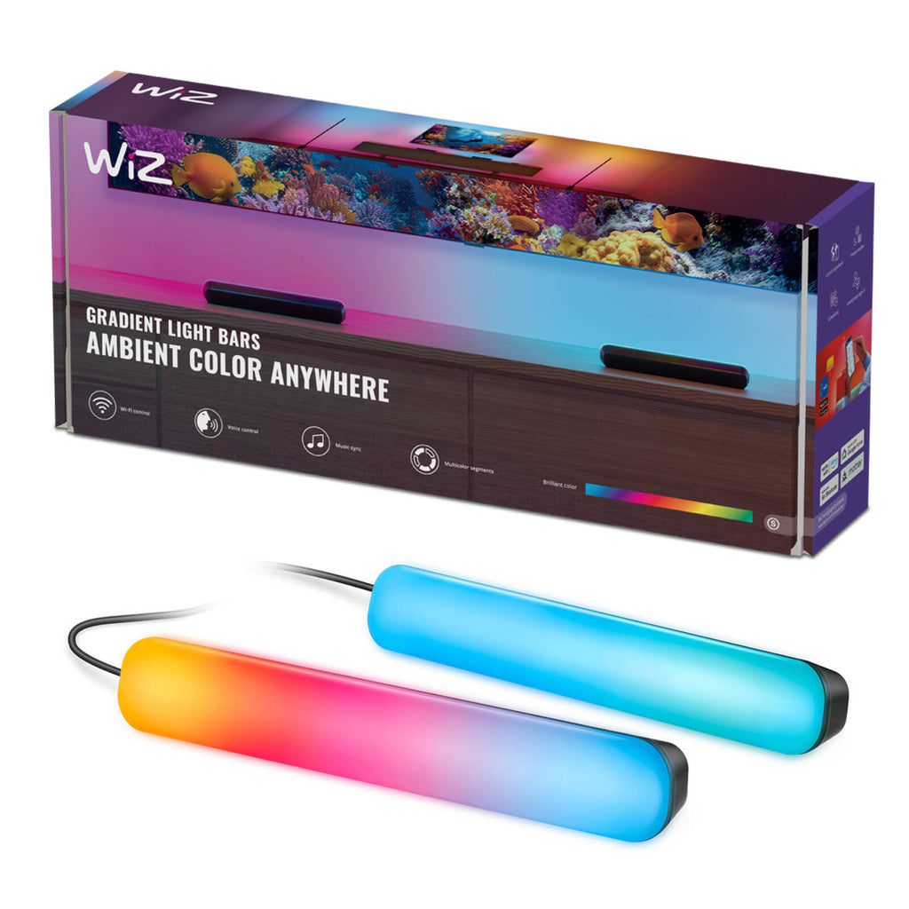WiZ Gradient Bar Light LED Colour 8.2W Smart Light - Image 1 of 2