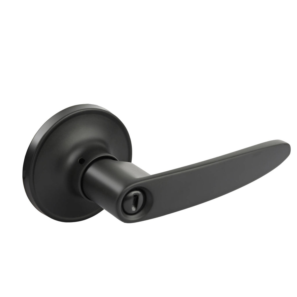 Ikonic Black Matte Norr Privacy Lever Set - Image 2 of 10