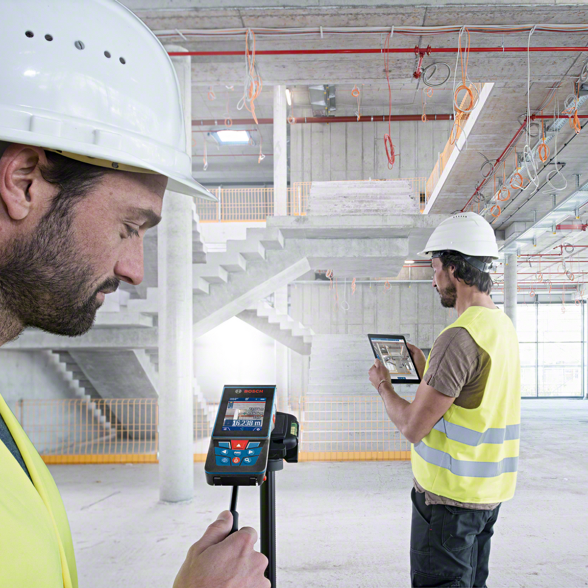 Bosch Professional 150m Red Beam Distance Measure Digital view finder Bluetooth IP54 - Image 5 of 6