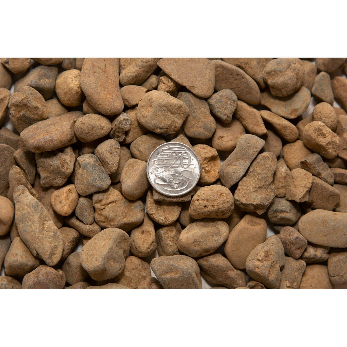 Ki Carma 20kg River Pebble Landscape Stones - Image 2 of 3
